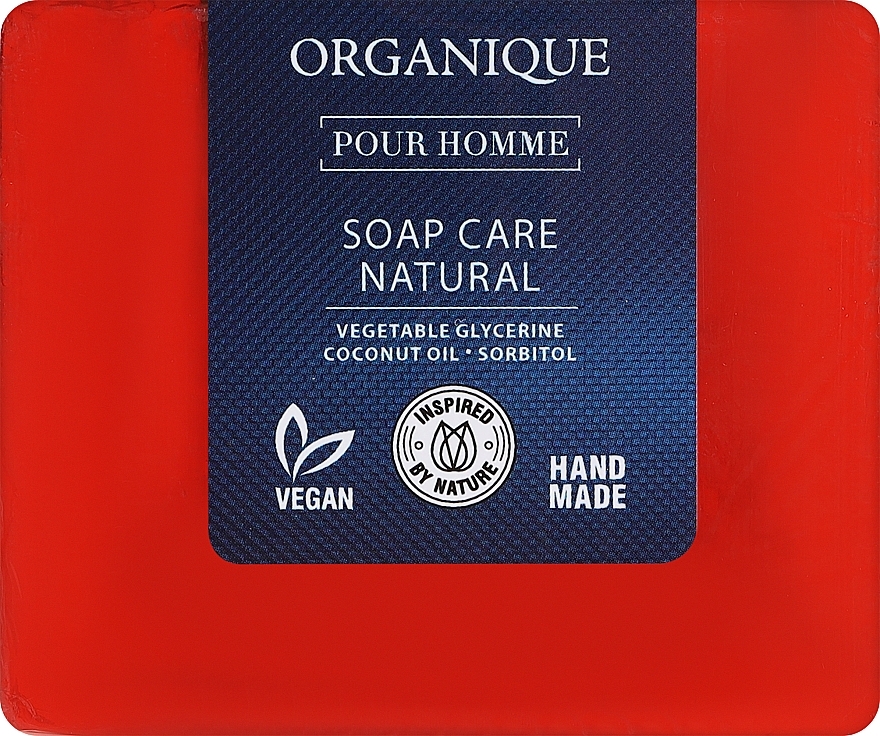 Натуральне мило куб - Organique Soaps Pour Homme — фото N1