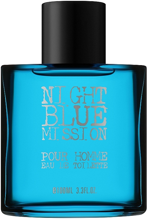 Real Time Night Blue Mission Pour Homme - Туалетная вода — фото N1