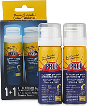 Набір захисної піни для гоління - Prep Derma Protective Shaving Foam Set (sh/foam/2х50ml) — фото N1