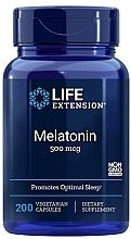 Пищевая добавка "Мелатонин", 500 мкг - Life Extension Melatonin 500 mcg — фото N1