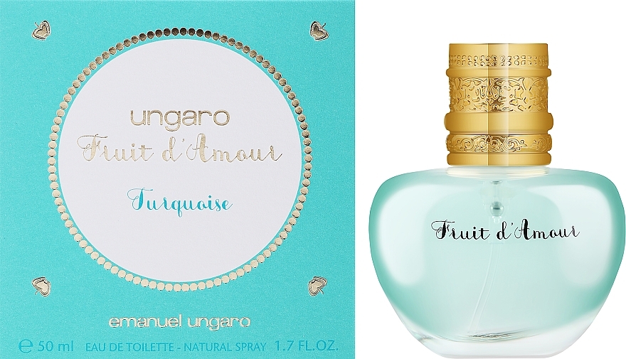 Ungaro Fruit d'Amour Turquoise - Туалетная вода — фото N4