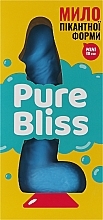 Мило пікантної форми із присоскою, синє - Pure Bliss Mini Blue — фото N2