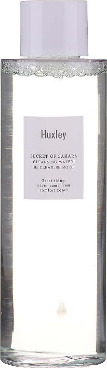 Очищающая вода с экстрактом кактуса - Huxley Secret of Sahara Cleansing Water: Be Clean, Be Moist — фото N1