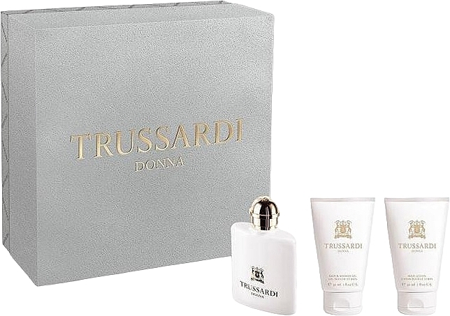 Trussardi Donna - Набор (edp/30ml + sh/gel/30ml + b/lot/30ml) — фото N1