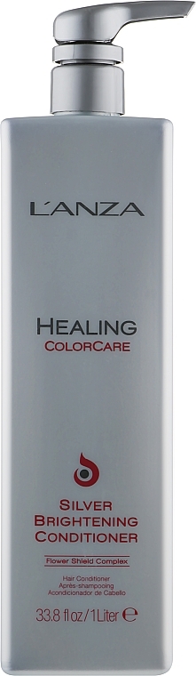УЦЕНКА Кондиционер для устранения желтизны - L'anza Healing ColorCare Silver Brightening Conditioner * — фото N1