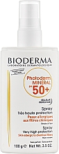 Интенсивный солнцезащитный спрей - Bioderma Photoderm Mineral SPF 50+ Spray — фото N1