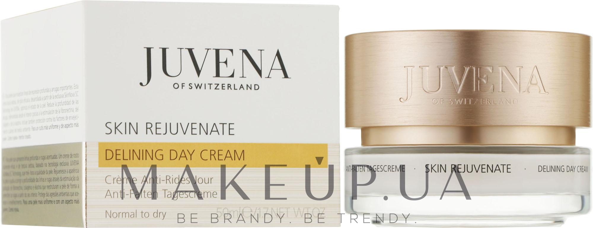 Разглаживающий дневной крем для нормальной и сухой кожи - Juvena Rejuvenate Delining Day Cream Normal To Dry — фото 50ml