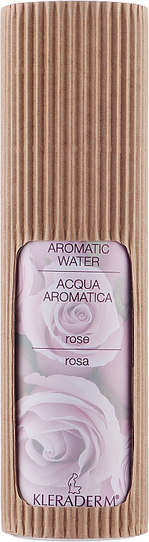 Ароматическая вода для зрелой кожи "Роза" - Kleraderm Aromatic Rose — фото N3