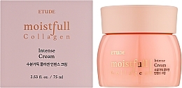 Зволожувальний колагеновий крем для обличчя - Etude House Moistfull Intense Collagen Face Cream — фото N2