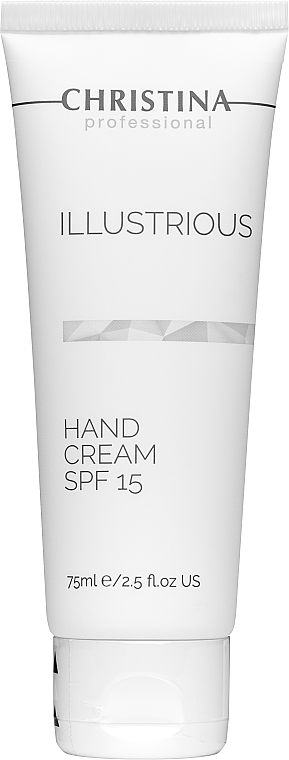 ПОДАРОК! Защитный крем для рук SPF15 - Christina Illustrious Hand Cream SPF15 — фото N1