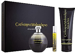 Парфумерія, косметика Catherine Malandrino Style De Paris - Набір (edp/100ml + edp/mini/10ml + b/lot/200ml)