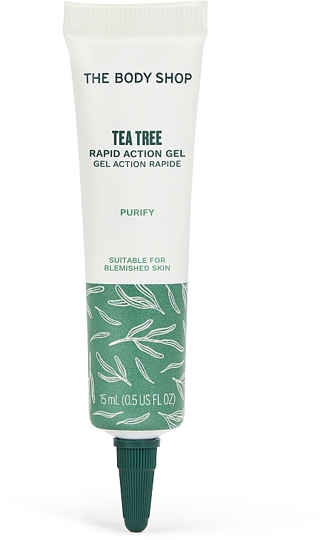 Гель для точечного нанесения "Чайное дерево" - The Body Shop Tea Tree Rapid Action Gel — фото N1