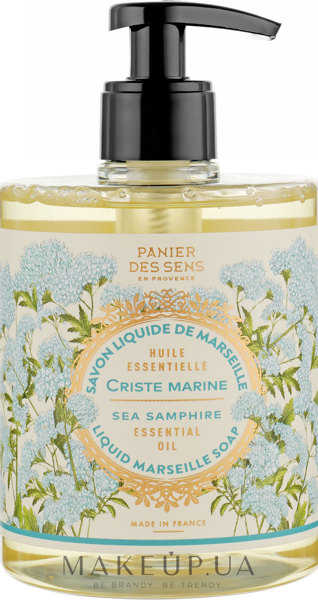 Марсельське рідке мило "Критмій" - Panier Des Sens Sea Samphire Liquid Marseille Soap — фото 500ml