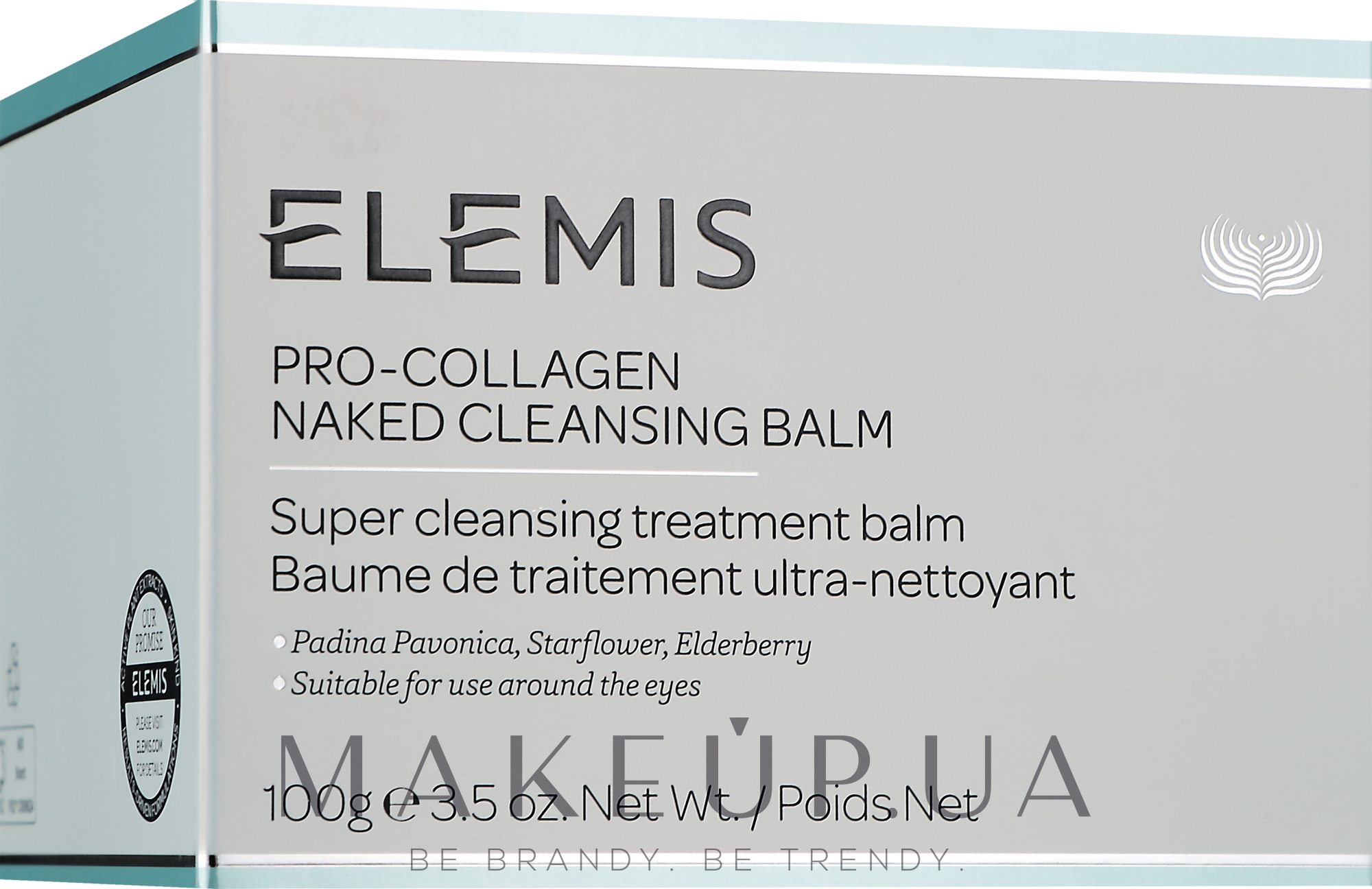 Бальзам для вмивання про-колаген без аромату - Elemis Pro-Collagen Naked Cleansing Balm — фото 100g
