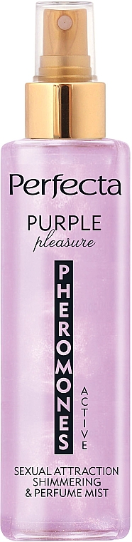 Парфумований міст для тіла    - Perfecta Pheromones Active Purple Pleasure Perfumed Body Mist — фото N1