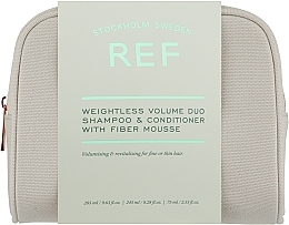 Набор - REF Weightless Volume (h/shampoo/285ml + h/cond/245ml + hair/mous/75ml) — фото N1