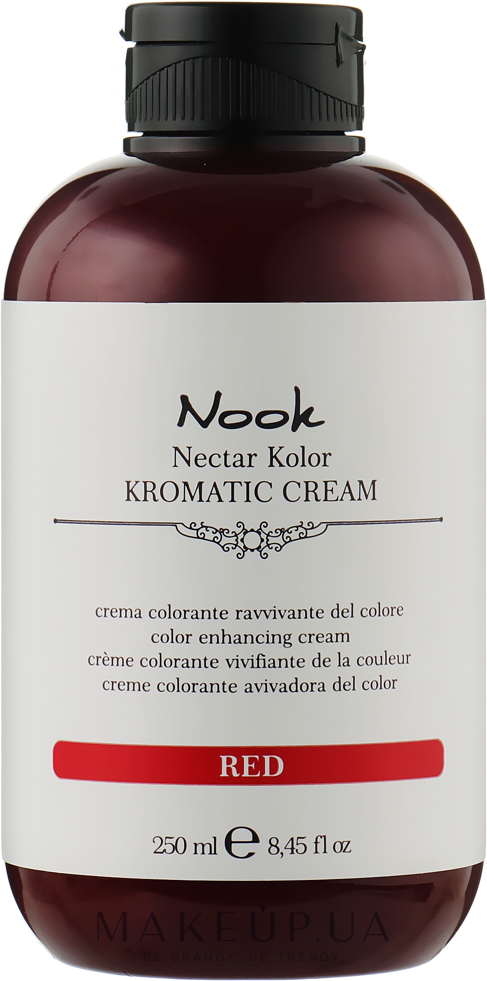 Тонуючий крем-бальзам з лікуючим ефектом - Maxima Kromatic Color Enhancing Cream — фото Красный