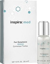 Сыворотка осветляющая для лица - Inspira:cosmetics Med Fair Complexion Serum — фото N2