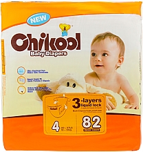 Духи, Парфюмерия, косметика Подгузники Chikool Basic 4+ L (10-17кг) 82шт - Chikool