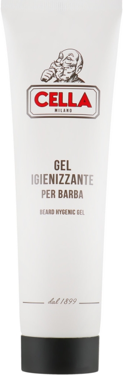 Гель для очищення бороди з антибактеріальною дією з пантенолом - Cella Milano Gel Igienizzante — фото N2