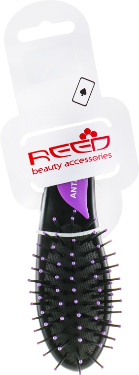 Гребінець для волосся, 7106, фіолетовий - Reed — фото N1