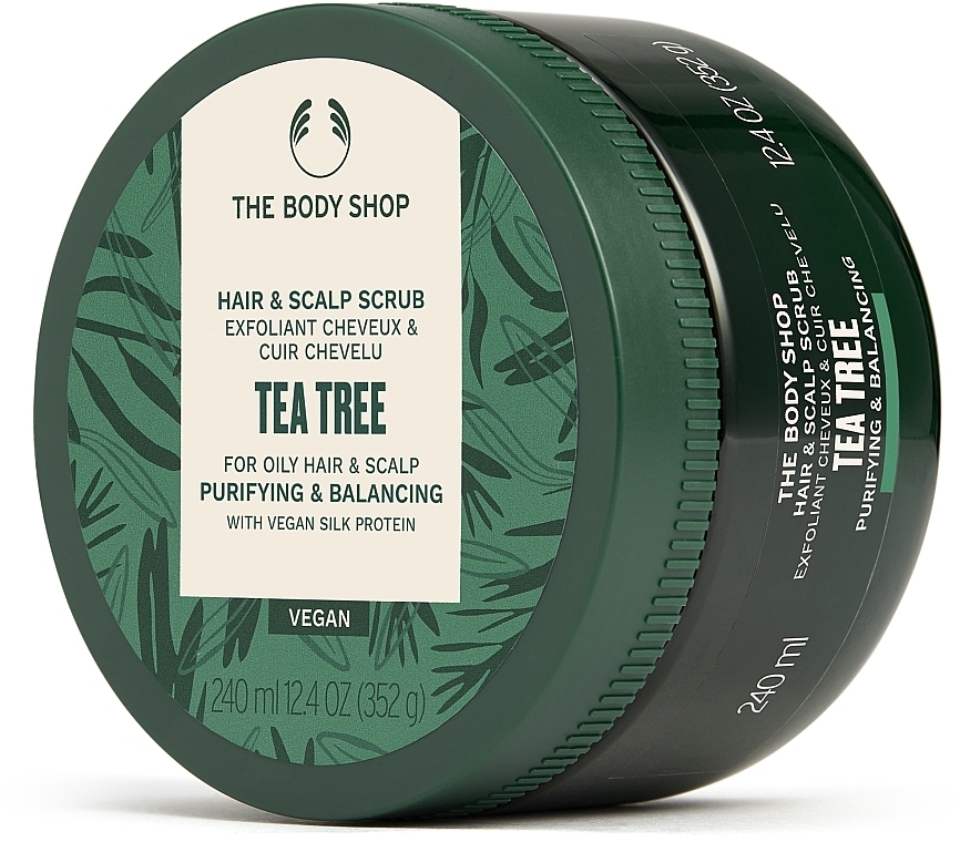 Скраб для волос и кожи головы "Чайное дерево" - The Body Shop Tea Tree Purifying & Balancing Hair & Scalp Scrub