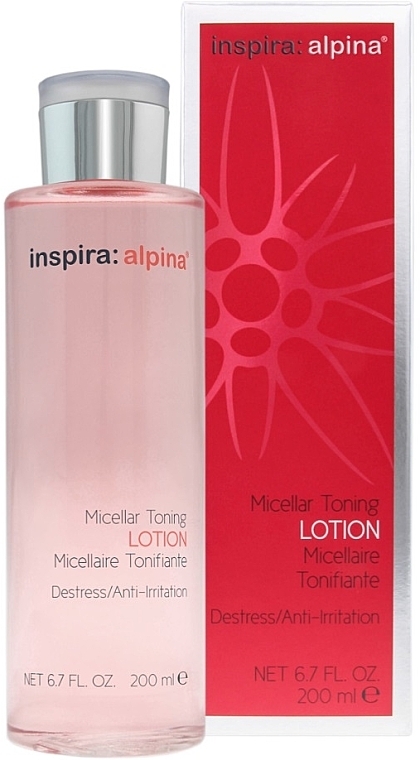 Мицеллярный тоник для лица - Inspira:cosmetics Inspira:Alpina Micellar Toning Lotion — фото N1