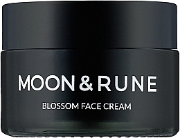 Високоактивний крем для обличчя "Blossom" з тропічними водоростями - Moon&Rune Face Cream — фото N1