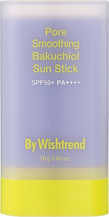 Солнцезащитный стик - By Wishtrend Pore Smoothing Bakuchiol Sun Stick SPF 50+ — фото N1