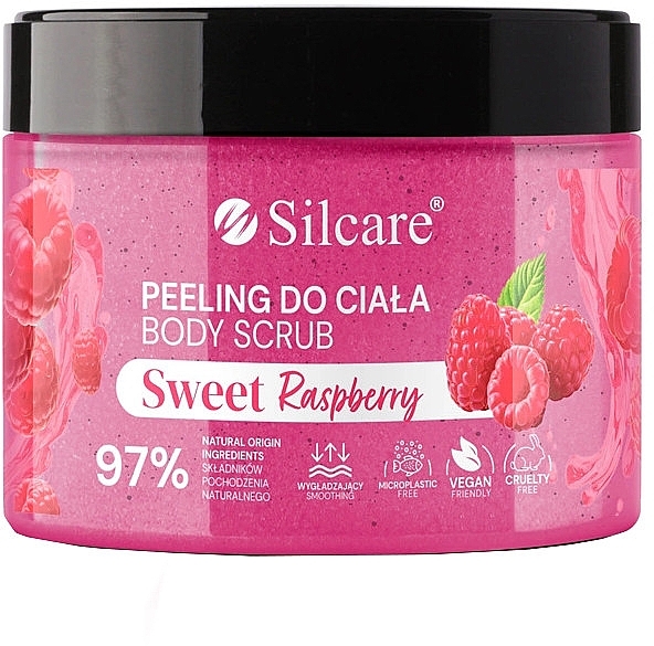 Скраб для тіла - Silcare Sweet Raspberry Body Scrub — фото N1