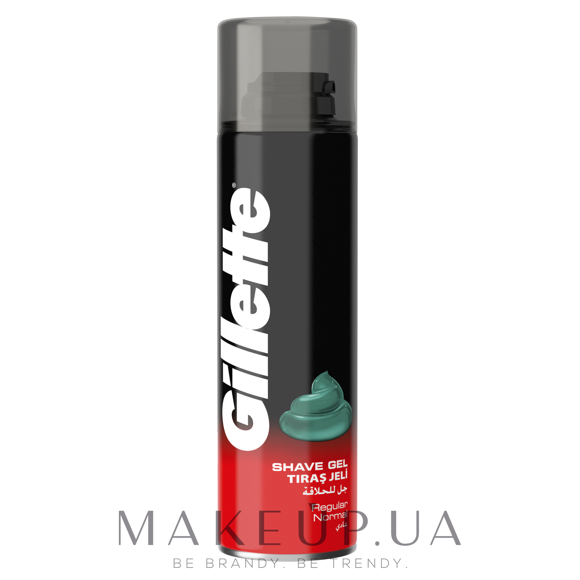 Гель для бритья - Gillette Classic Regular Shave Gel For Men — фото 200ml