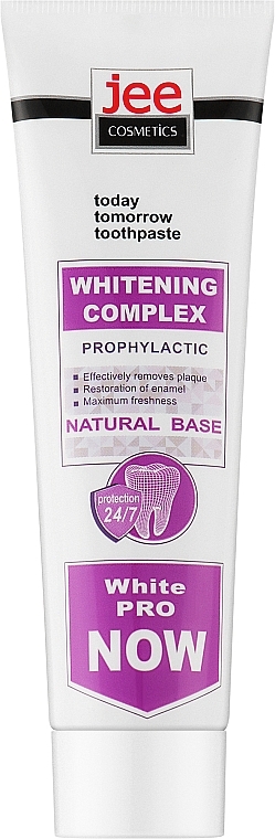 Профилактическая зубная паста "Комплексное отбеливание" - Jee Cosmetics Whitening Complex — фото N1