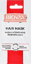 Маска для волосся "Опунція і манго" - L'biotica Biovax Hair Mask (сашет) — фото N1