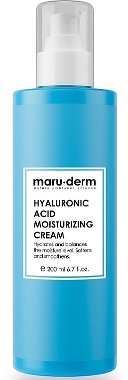 Увлажняющий крем для лица и тела с гиалуроновой кислотой - Maruderm Cosmetics Hyaluronic Acid Moisturizing Cream — фото N1