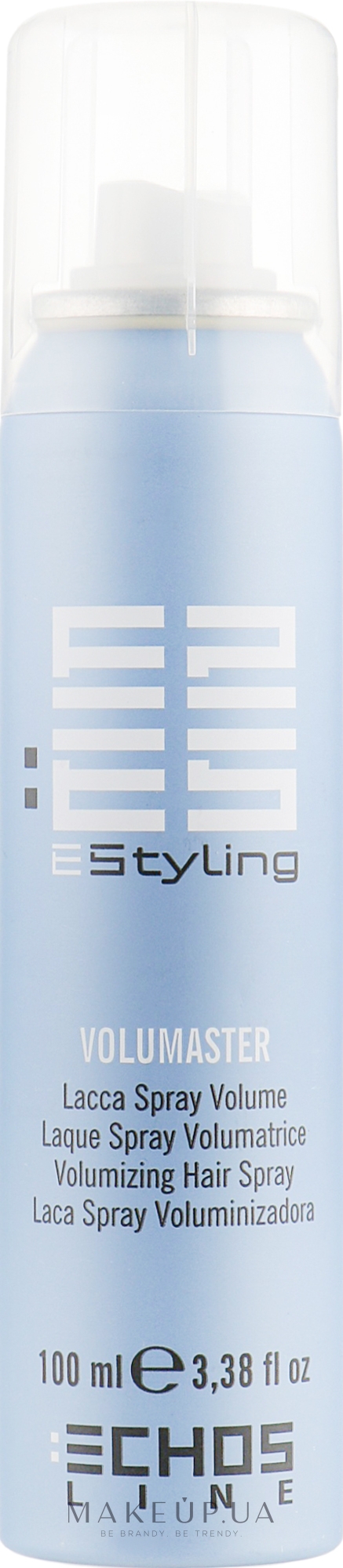 Лак для об'єму - Echosline Styling Volumaster — фото 100ml