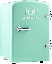 Косметичний міні-холодильник, зелений - Fluff Cosmetic Green Fridge — фото N1