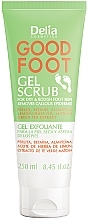 Гелевый скраб для сухой и грубой кожи стоп - Delia Good Foot Gel Scrub — фото N1