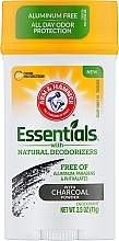 Прозорий дезодорант без металів - Arm&Hammer Essentials Deodorant Natural Deodorizers Charcoal Powder — фото N1