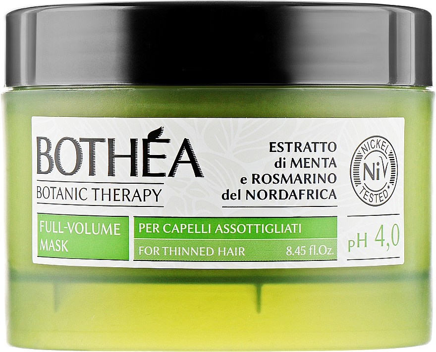 Маска для придания объема волосам - Bothea Botanic Therapy Full-Volume Mask pH 4.0 — фото N1