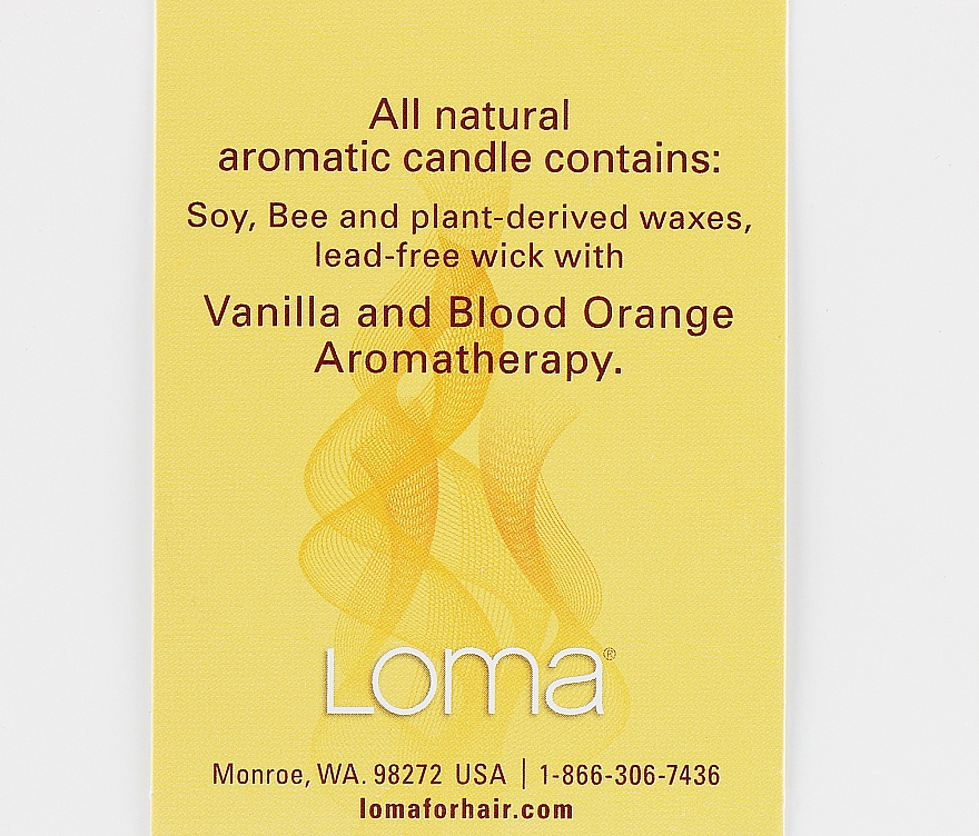 Ароматическая свеча "Ванильные мечты" - Loma Vanilla Dreams Candle — фото N3