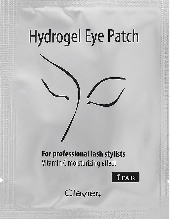 Гелевые подушечки для наращивания ресниц - Clavier Hydrogel Eye Patch — фото N1