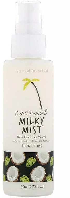 Зволожувальний кокосовий міст для обличчя - Too Cool For School Coconut Milky Mist — фото N1