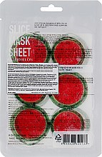 Маска-слайс для лица "Арбуз" - Kocostar Slice Mask Sheet Watermelon — фото N2