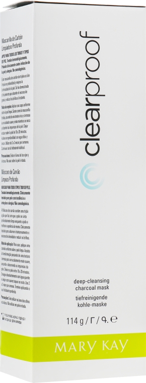 Маска для глубокого очищения кожи лица на основе угля - Mary Kay Clear Proof Deep-Cleansing Charcoal Mask — фото N1