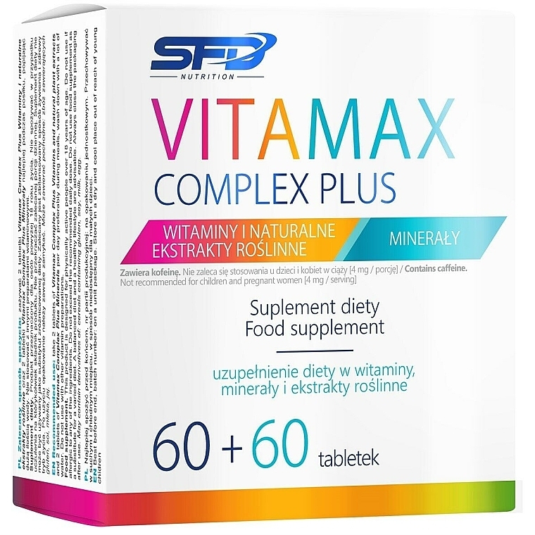 Харчова добавка «Vitamax Complex Plus» - SFD Nutrition Vitamax Complex Plus — фото N1