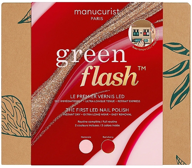 Набір, 7 продуктів - Manucurist Green Flash Full Pro Kit — фото N1