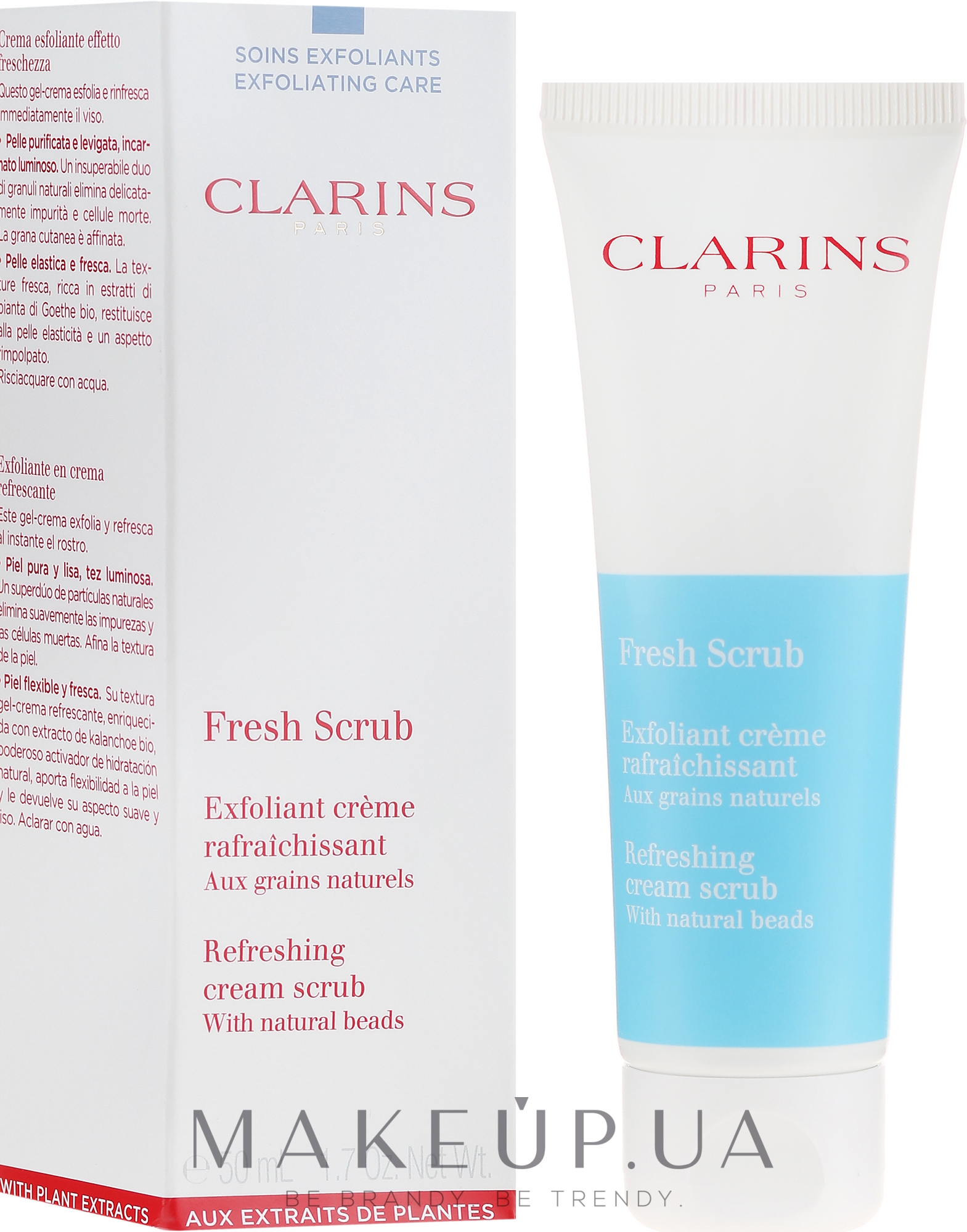 Скраб для обличчя - Clarins Fresh Scrub — фото 50ml