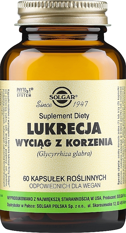 Харчова добавка "Екстракт кореня солодки" - Solgar Deglycerrized Licorice Root Extract — фото N1