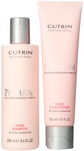 Духи, Парфюмерия, косметика Набор "Блеск" - Cutrin Premium Shine (shamp/250ml + cond/150ml)