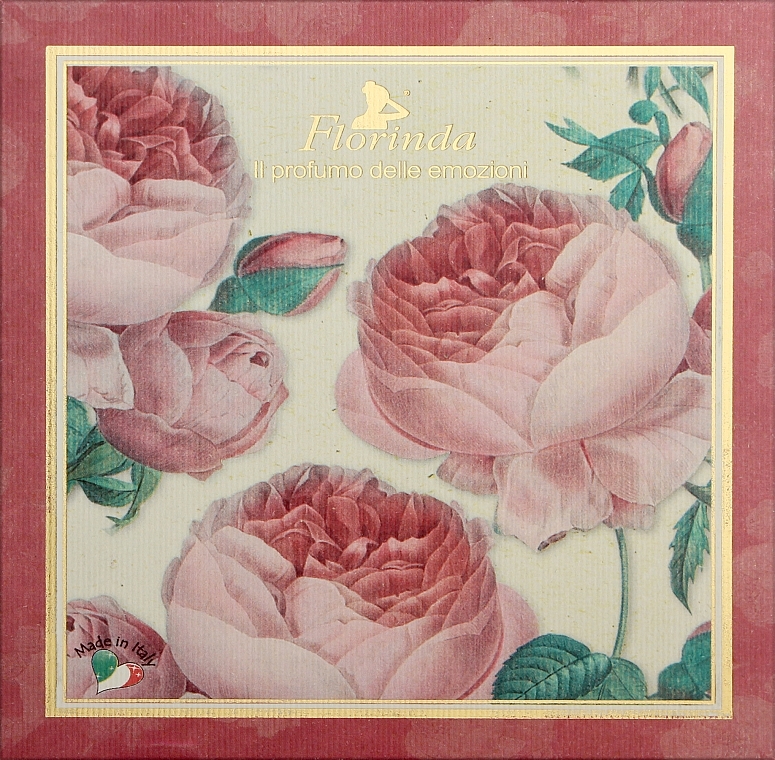 Набір мила "Антична троянда" - Florinda Rosa Antica Soap (soap/2x200g) — фото N1